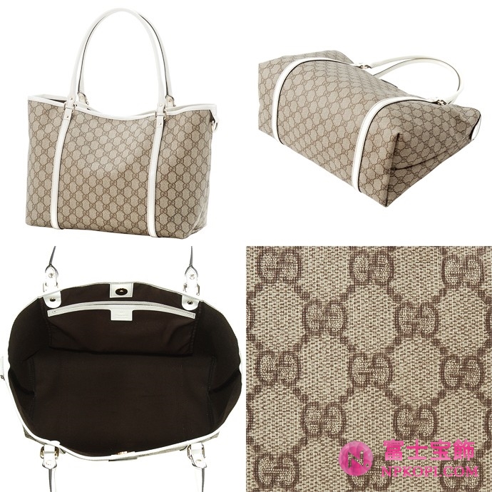 GUCCI/グッチ 2012年春夏定番キャンバスGG柄Dリングディテールトートバッグ 197953 FP1JG 9761 